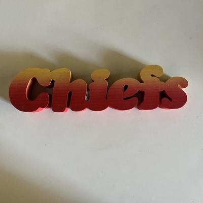 Kansas City Chiefs Logo Block