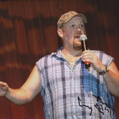 Larry the Cable Guy signed photo