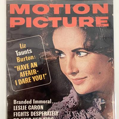 Motion Picture Magazine May 1965 Liz Taylor Cover
