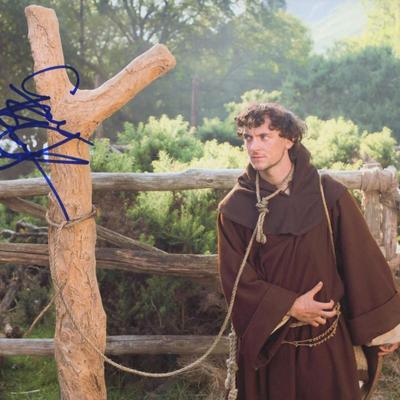 Vikings George Blagden signed photo