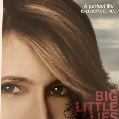 Big Little Lies Laura Dern signed photo