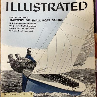 Sports Illustrated Magazine 1959 Bill Cox Issue