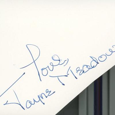 Jayne Meadows signature cut