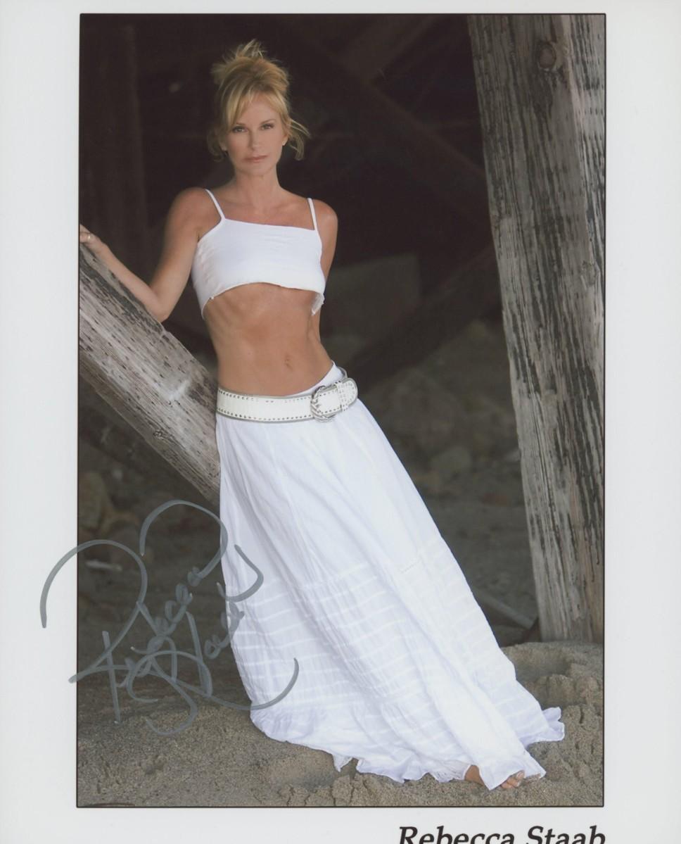 Rebecca Staab signed photo EstateSales