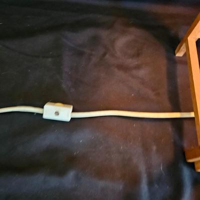 Wood and Rice Paper Lamp and Votive Light (LR-DW)