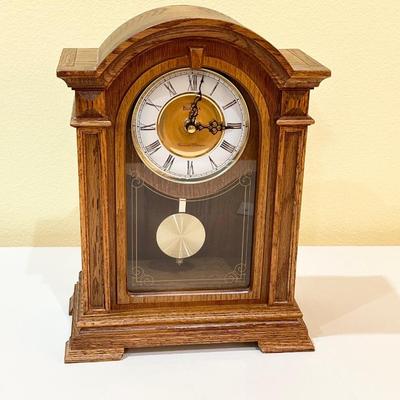 BULOVA ~ Oak Chiming Clock