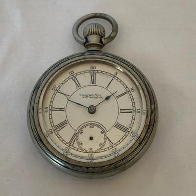 Trenton Watch Co. & Sears Hunter & Dogs Pocket Watches (P-HS)