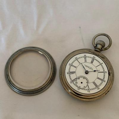 Trenton Watch Co. & Sears Hunter & Dogs Pocket Watches (P-HS)