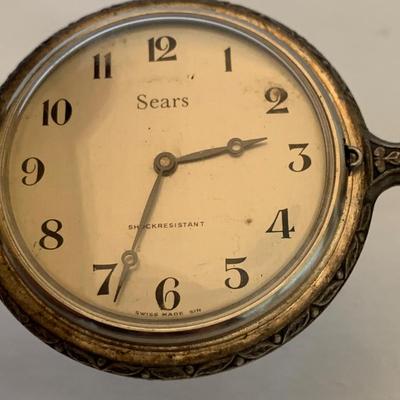 Trenton Watch Co. & Sears Hunter & Dogs Pocket Watches (P-HS)