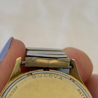 Accutron by Bulova Series 218 Date Model with 14K Gold Case & Original Box (P-HS)