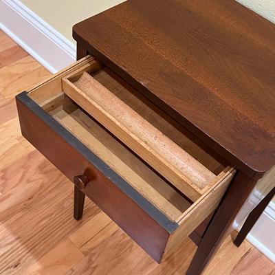 Solid Wood Mahogany Sewing Cabinet