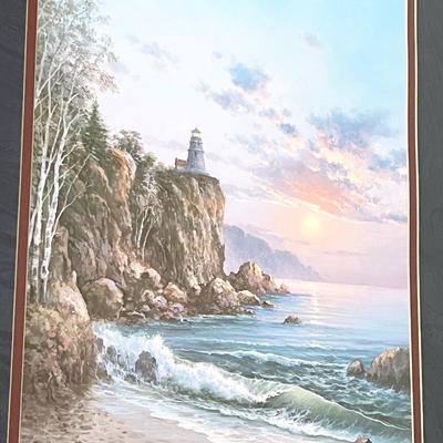 Thomas Kinkade Style S/N Framed Print By Unknown Artist