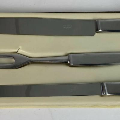 mcm GUILDCRAFT FORGED STAINLESS CARVING SET ITALY 
