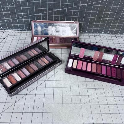 3 Boxes of NAKED Urban Decay Color Pallets No. 1, 2, 3, 