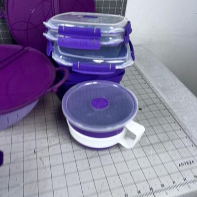 KITCHEN: Mostly new, Purple Kitchen STUFF