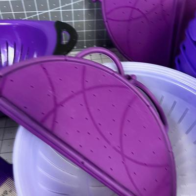 KITCHEN: Mostly new, Purple Kitchen STUFF