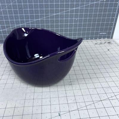 Rachel RAY Purple CERAMIC MIXING Bowl