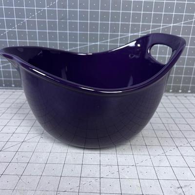 Rachel RAY Purple CERAMIC MIXING Bowl