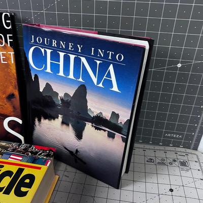 3 Coffee Table Books: 20th Century , Mars and China 