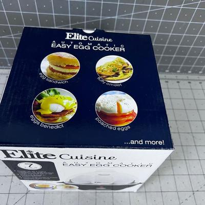 Elite Cuisine Egg Cooker NEW IN THE BOX 