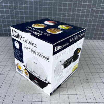 Elite Cuisine Egg Cooker NEW IN THE BOX 