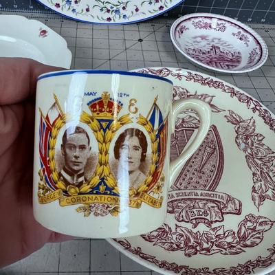 Mixed Lot of China Including Di and Charels back in the day