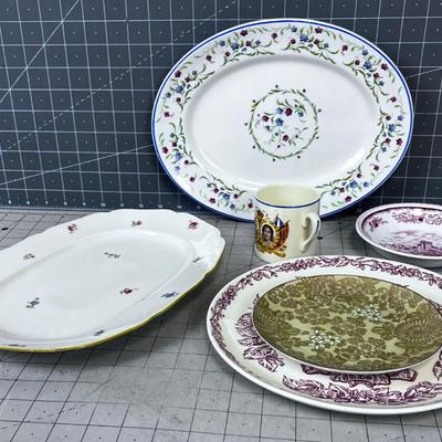 Mixed Lot of China Including Di and Charels back in the day