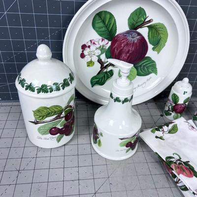 Large Lot of Portmeirion Pamona 