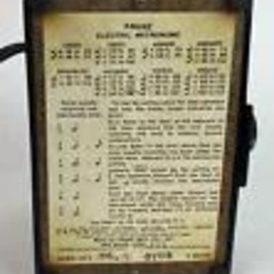 vintage FRANZ ELECTRONIC METRONOME MODEL LM-4 