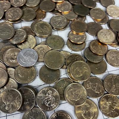 MONEY! Presidential Modern "Gold Toned" US Dollar COINS Susan B. Anthony 