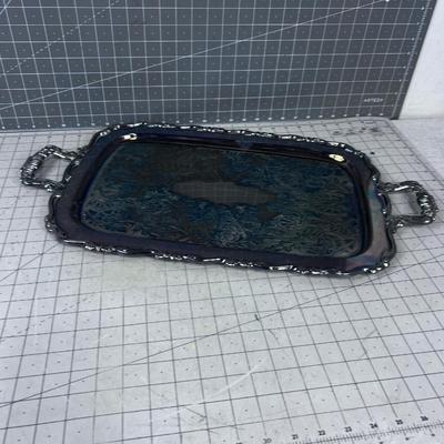 Impressive, Silver Plated Serving Tray by Oneida 