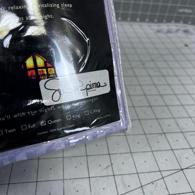 Northern Lights Queen Size Sheet Set 100% Cotton NEW 