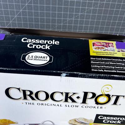 Crock Pot In the Original Box 