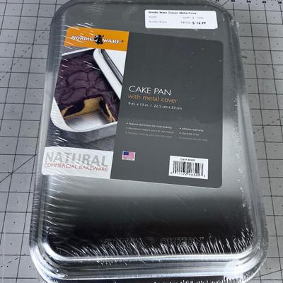 Nordic Ware Cake Pan with Metal Cover