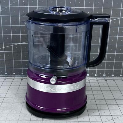 Kitchen Aid Food Processor Purple 
