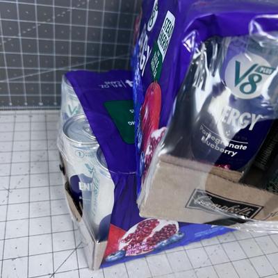 2 more  V8 ENERGY Pomegranate and Blueberry Flavor 