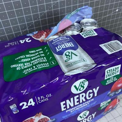 2 more  V8 ENERGY Pomegranate and Blueberry Flavor 