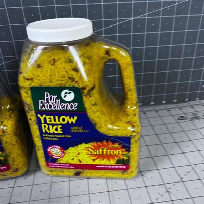Yellow Rice with Saffron 2 jugs.