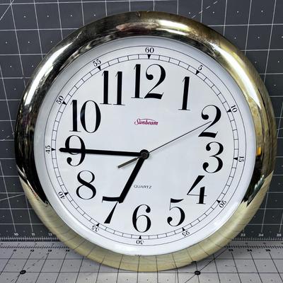 Sunbeam Quartz Clock
