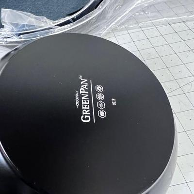3 Green Pan Fry Pans Brand NEW 3 Sizes 
