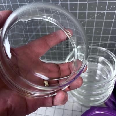 Set of Lock N Lock New Glass Dish with Lid (6) 
