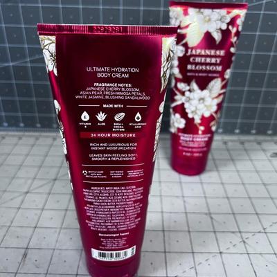 2 Large Tubes of Japanese CHERRY BLOSSOM