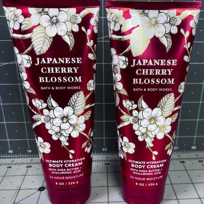 2 Large Tubes of Japanese CHERRY BLOSSOM