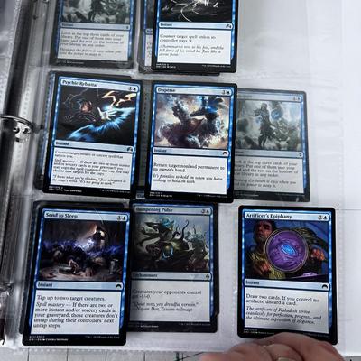Binder Full of MAGIC THE GATHERING