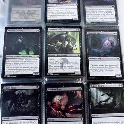 Binder Full of MAGIC THE GATHERING