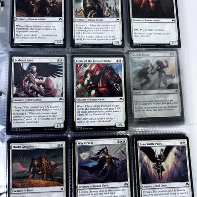 Binder Full of MAGIC THE GATHERING