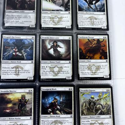 Binder Full of MAGIC THE GATHERING