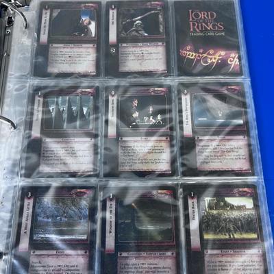 Collection of LORD OF THE RINGS CARDS 
