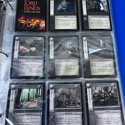 Collection of LORD OF THE RINGS CARDS 
