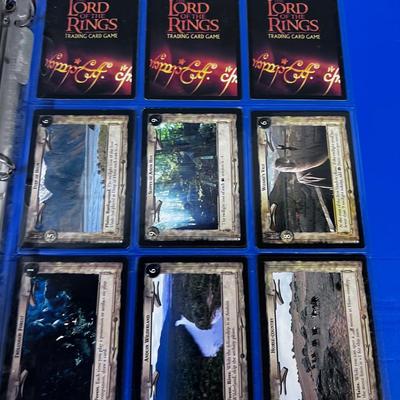 Collection of LORD OF THE RINGS CARDS 